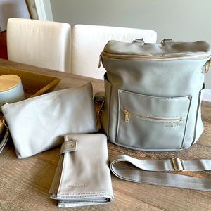 LKE NEW Original Fawn Design Bag & Changing Clutch